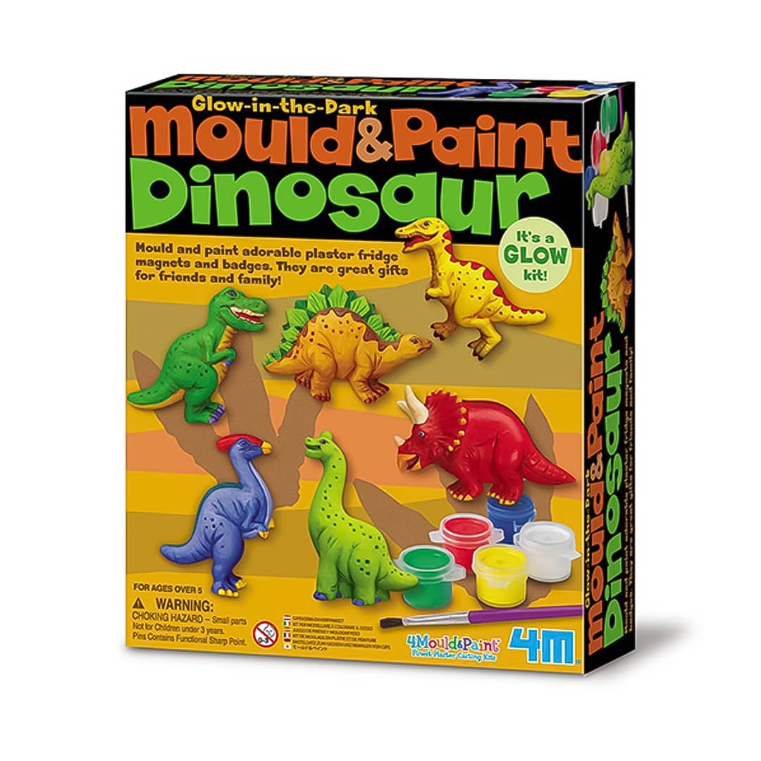 Mould & Paint Dinosaurios
