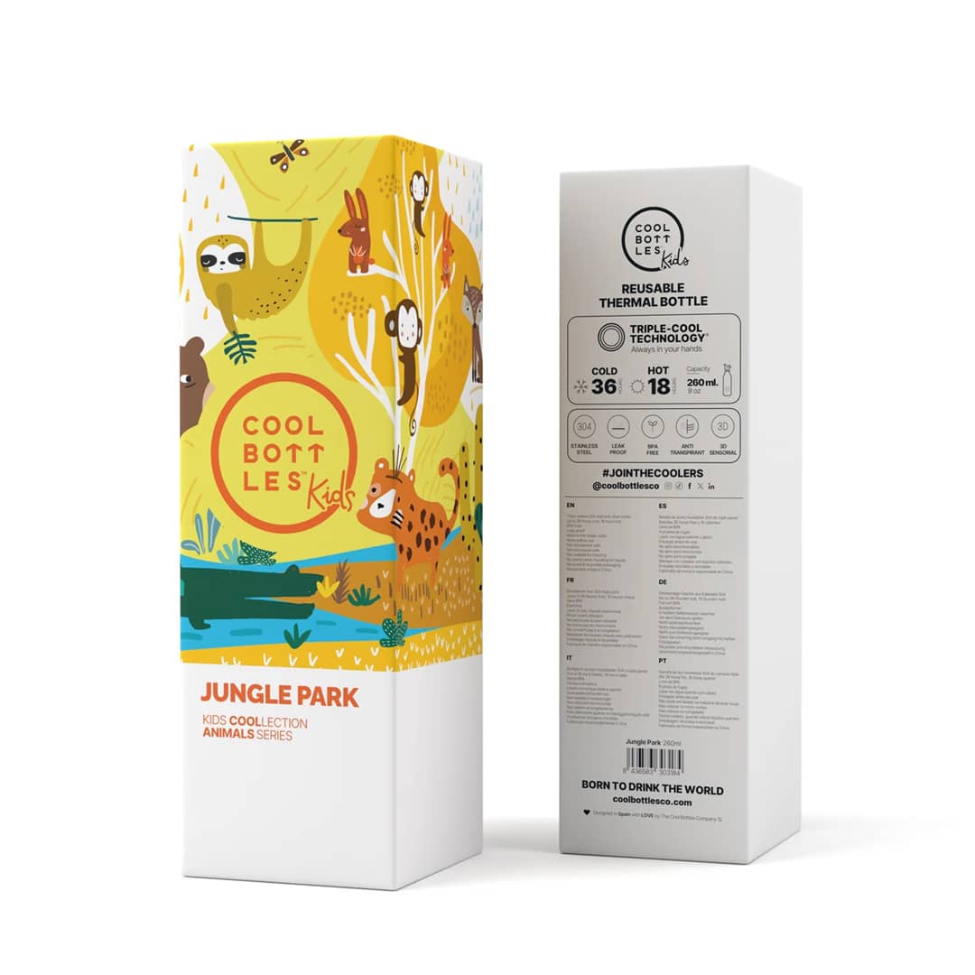 The Kids Bottle - Jungle Park 260ml - Imagen 3