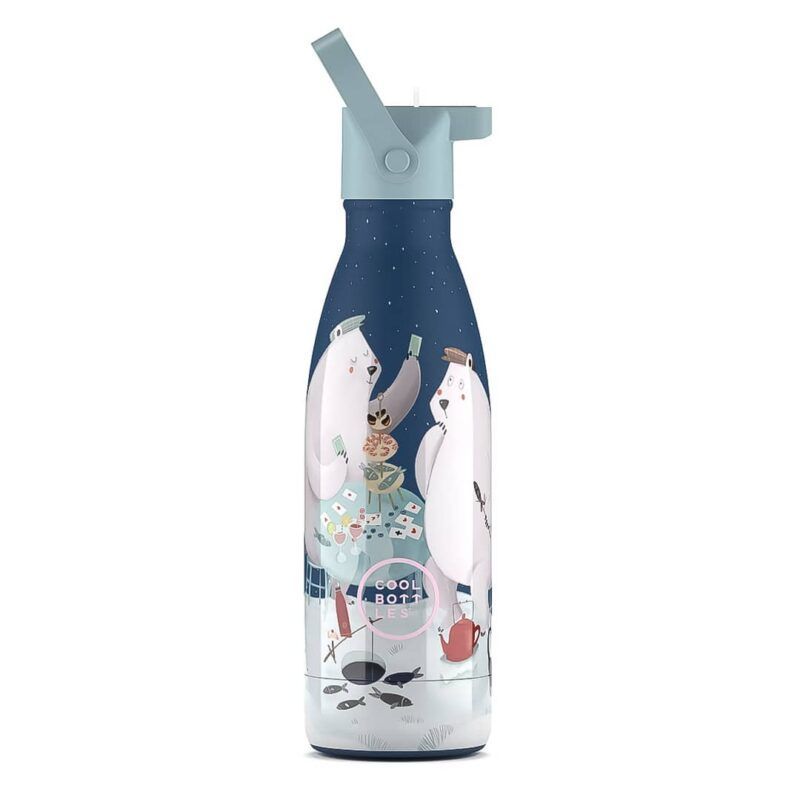 The Kids Bottle - Polar Bears 350ml