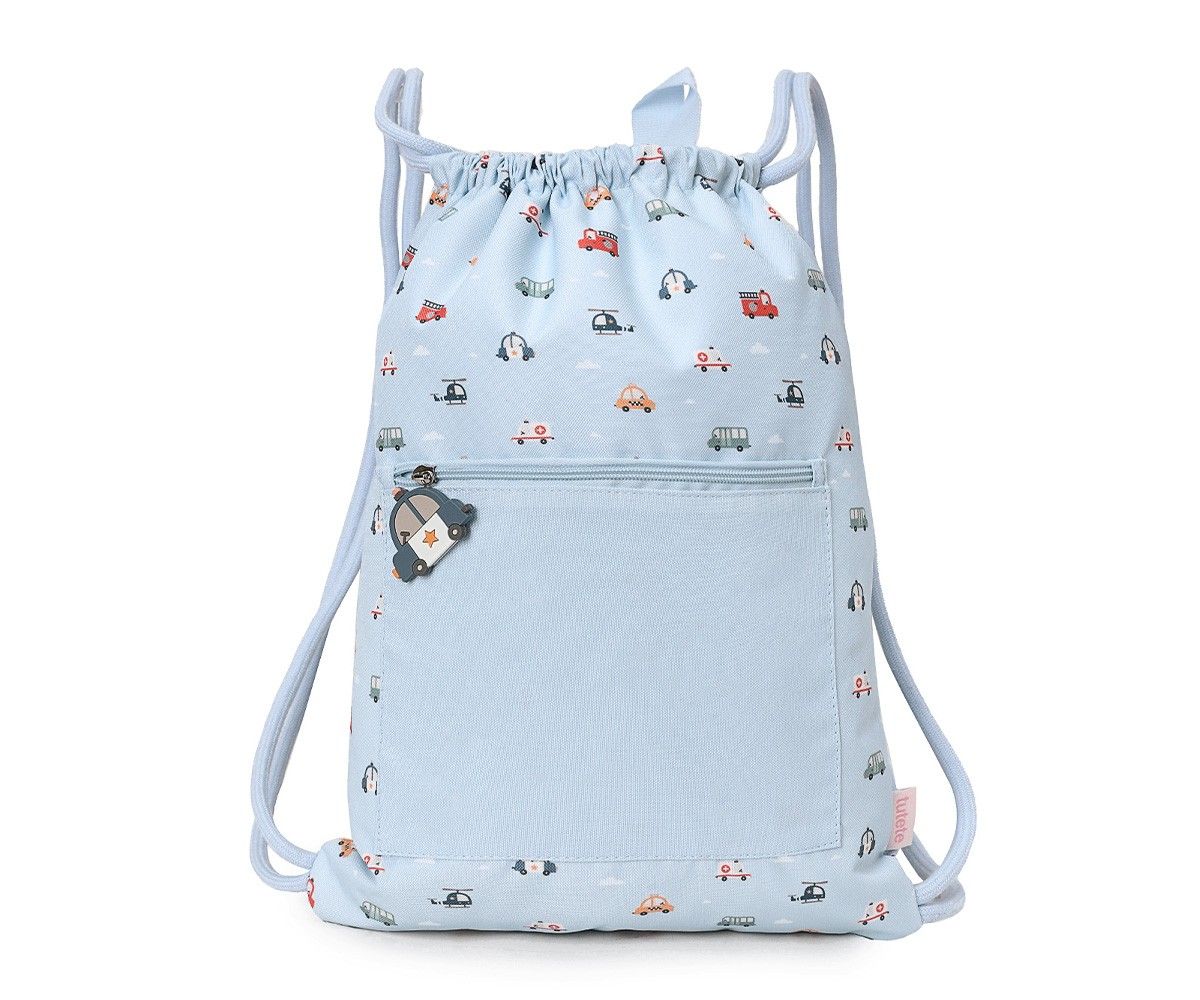 Mochila Saco Impermeable City Cars Personalizable