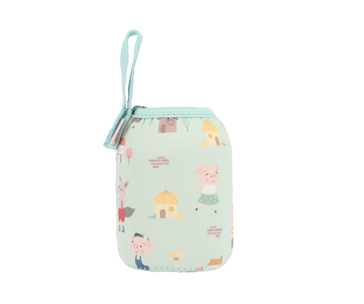 Botella Acero con Funda The Three Little Pigs 350ml - Imagen 2