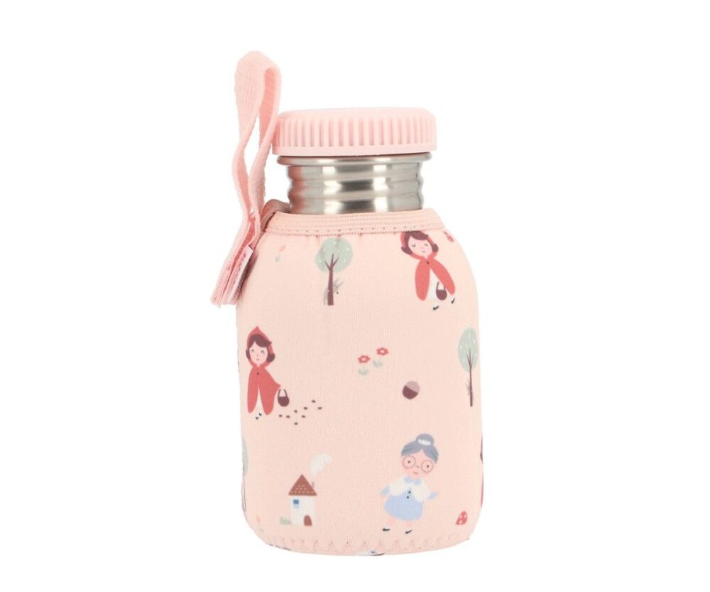 Botella Acero con Funda Little Red 350ml