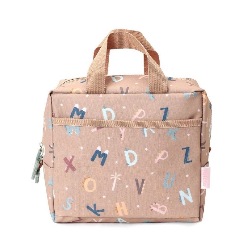 Bolsa Merienda Térmica Funny Letters Personalizable