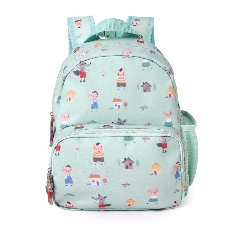 Mochila Infantil The Three Little Pigs Personalizable