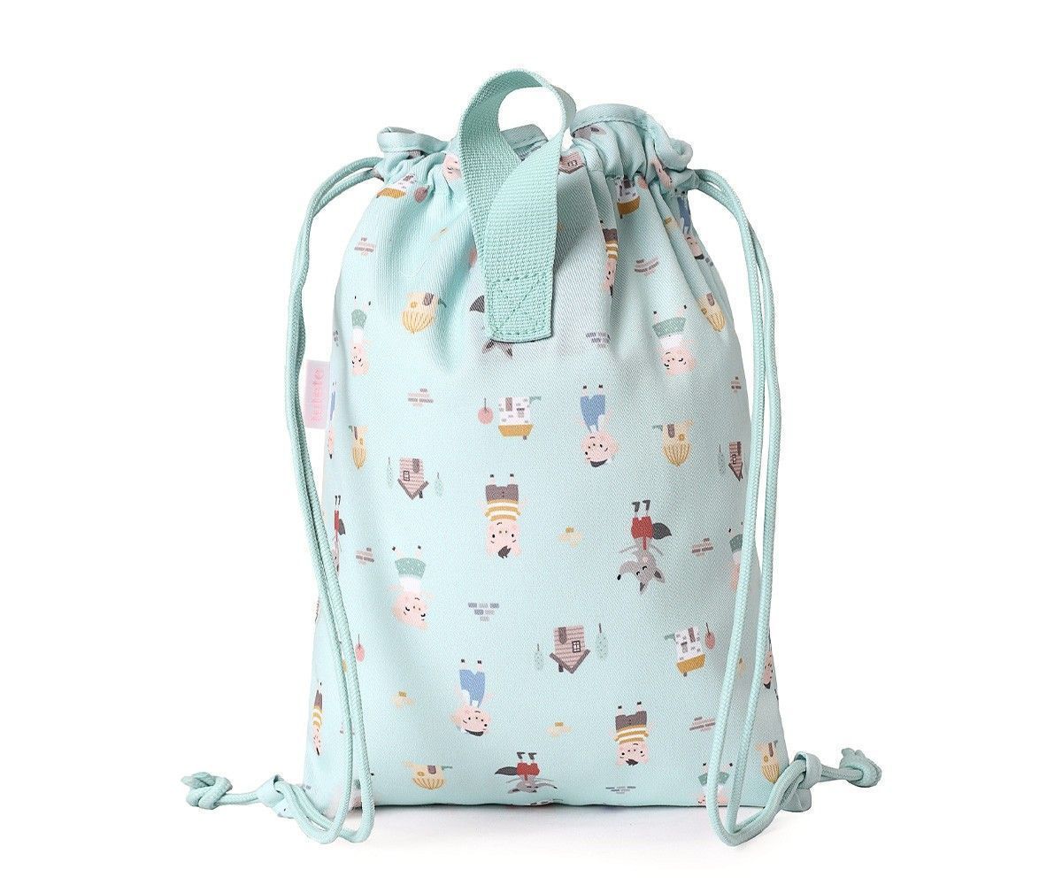 Mochila Saco Tela The Three Little Pigs Personalizable - Imagen 3