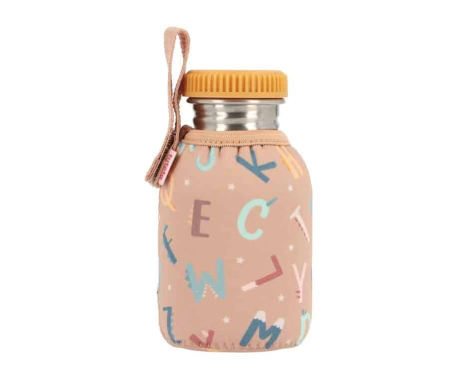 Botella Acero con Funda Funny Letters 350ml