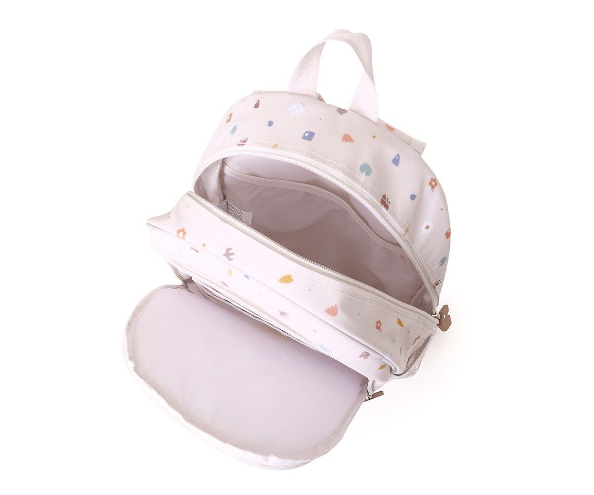 Mochila Mediana Geometric Nature + Llavero Personalizable - Imagen 4