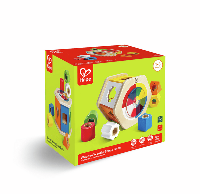 Clasificador de Formas Wooden Wonder