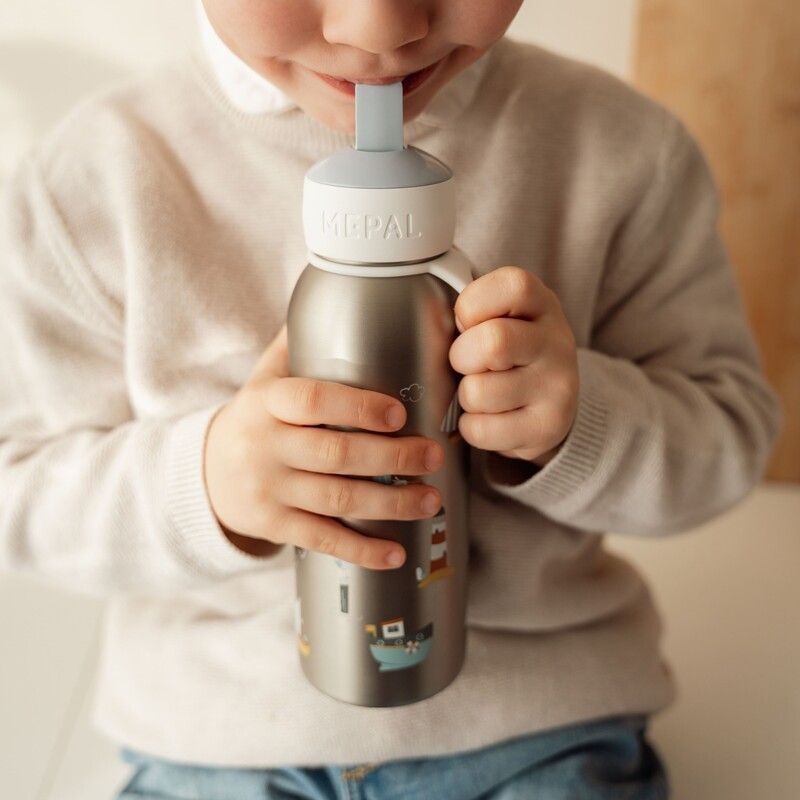 BOTELLA ISOTÉRMICA FLIP-UP 350 ML SAILOR - Imagen 3