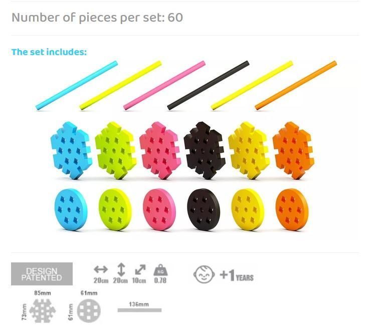 MELI Maxi Constructor 70pcs - Imagen 2