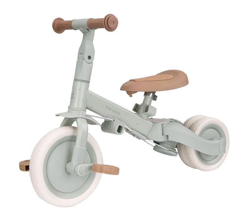 TRICICLO CON BARRA VERDE LITTLE DUTCH - Imagen 6