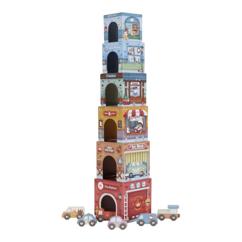 TORRE ENCAJABLE CIUDAD CON COCHES - Imagen 2