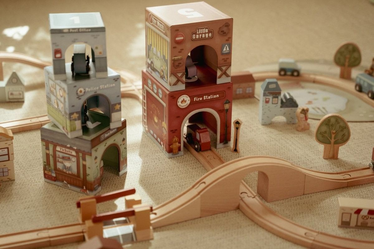 TORRE ENCAJABLE CIUDAD CON COCHES - Imagen 3