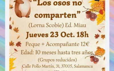 Cuentacuentos Los osos no comparten