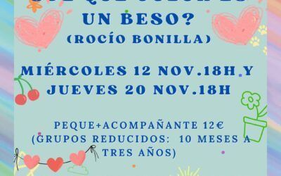 Cuentacuentos: ¿De qué color es un beso?