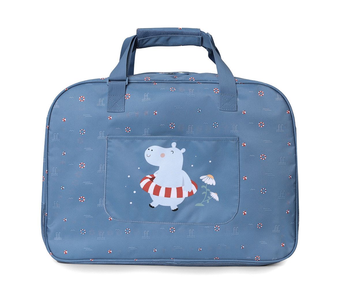 Bolso de Playa con Rejilla Hippos