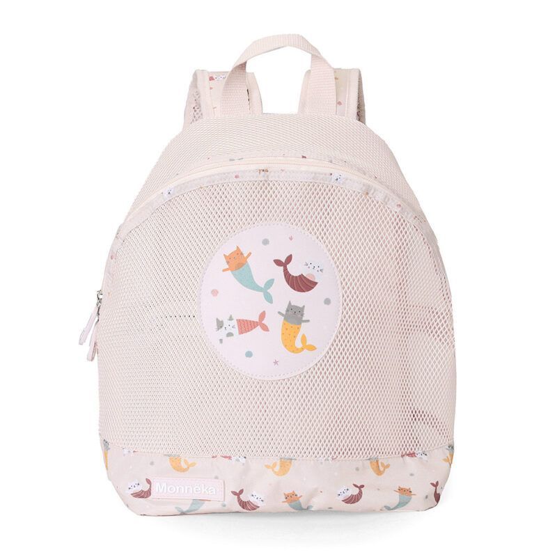 Mochila Infantil Antiarena Mermaid Cats