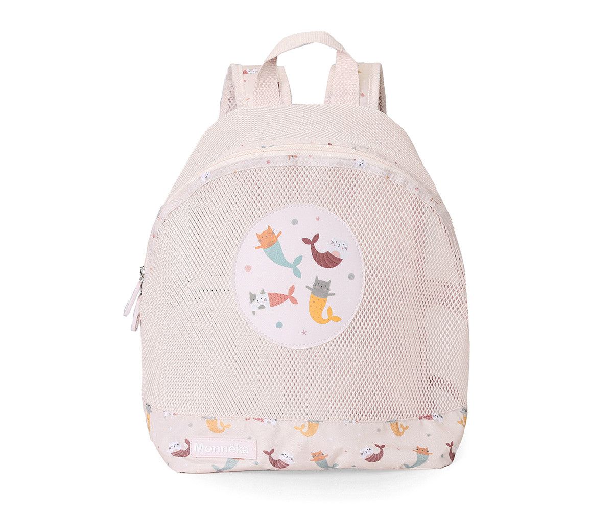 Mochila Infantil Antiarena Mermaid Cats