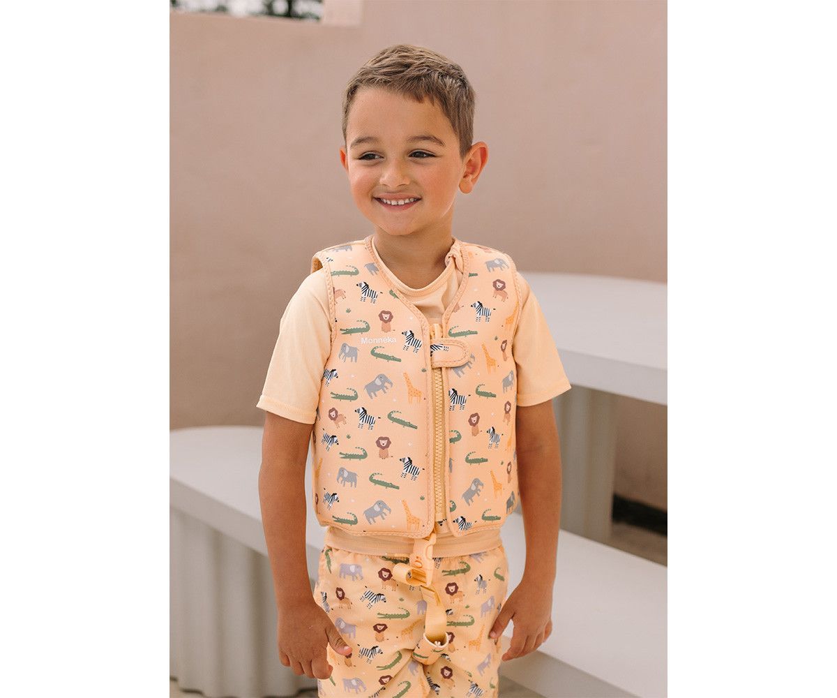 Chaleco Flotador Aprendizaje Wild Animals Tallas 2-3 y 3-6 - Imagen 4