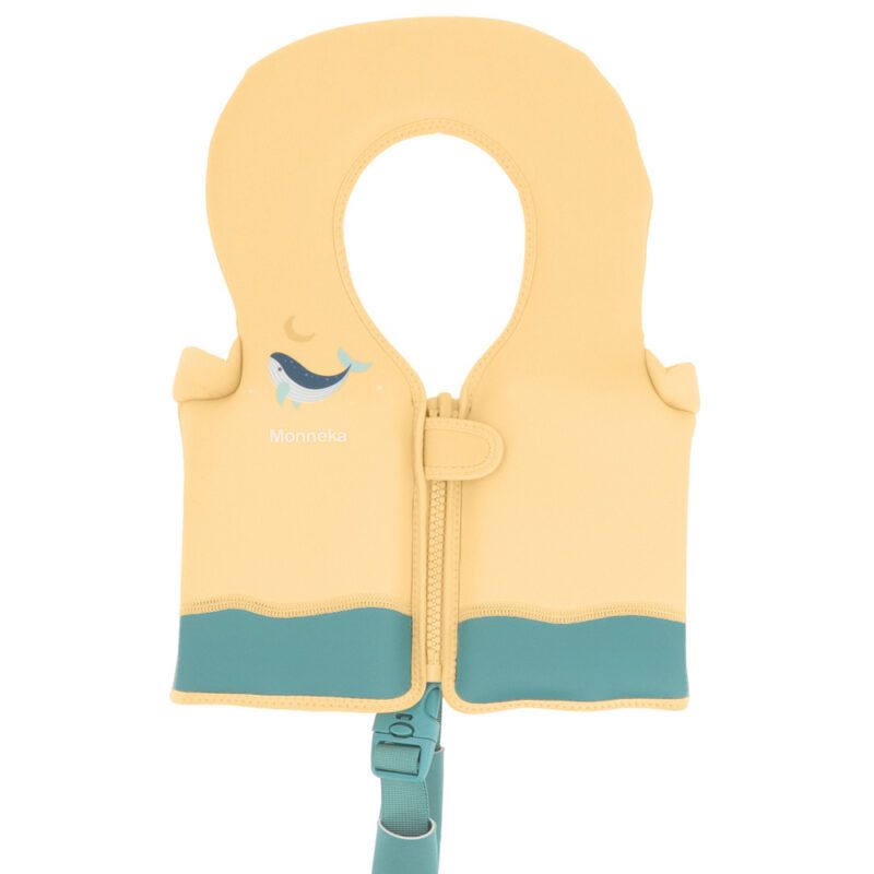 Chaleco Flotador Aprendizaje Whale Teal Talla 1-2