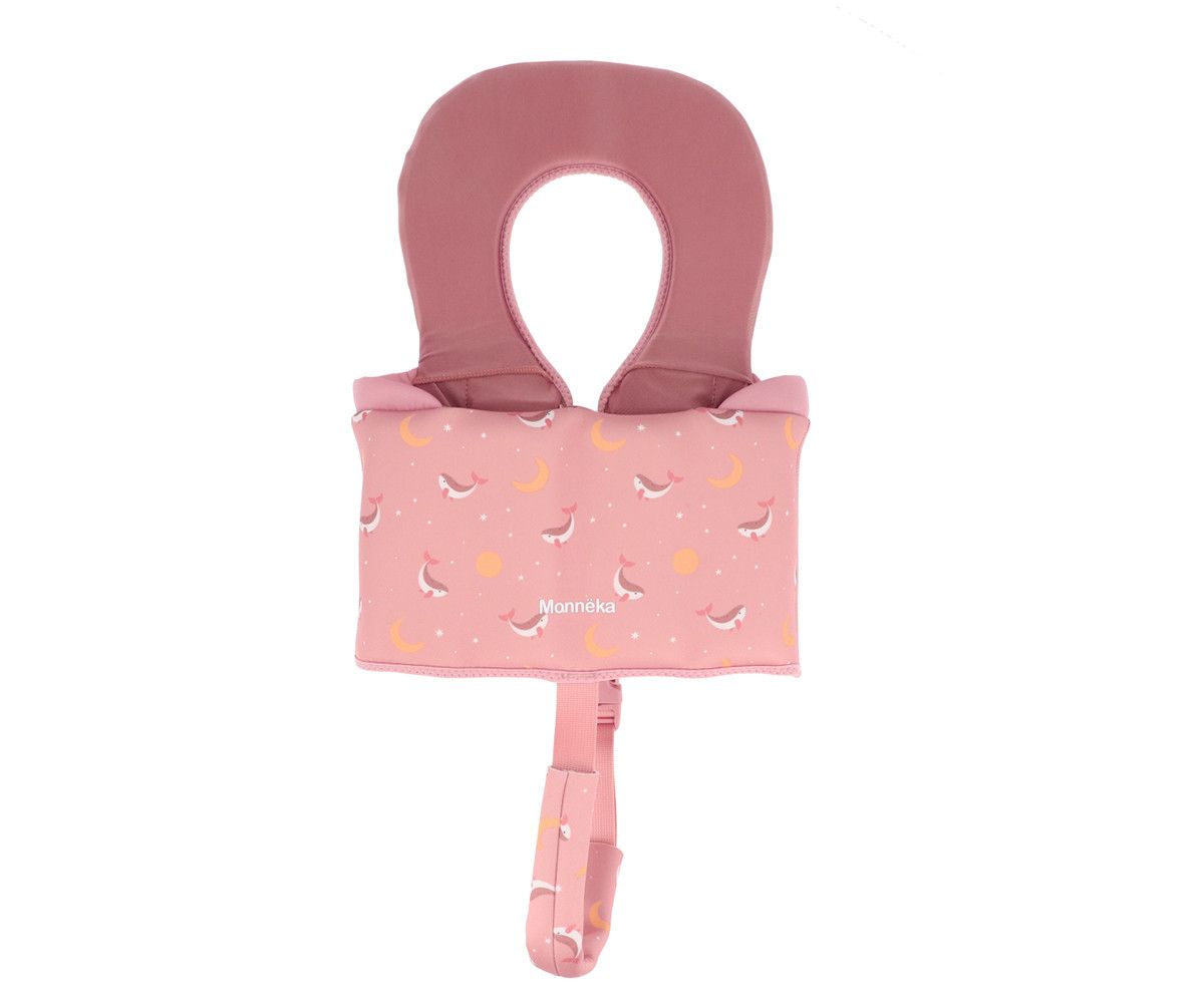 Chaleco Flotador Aprendizaje Whale Pink Talla 1-2 - Imagen 2