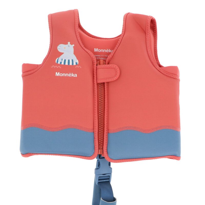 Chaleco Flotador Aprendizaje Hippos Tallas 2-3 y 3-6